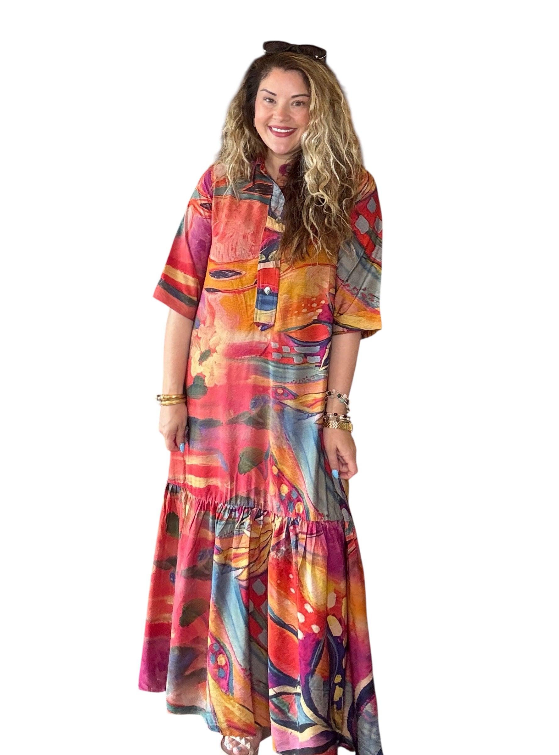 Lior Vega Multi Jewel Dress