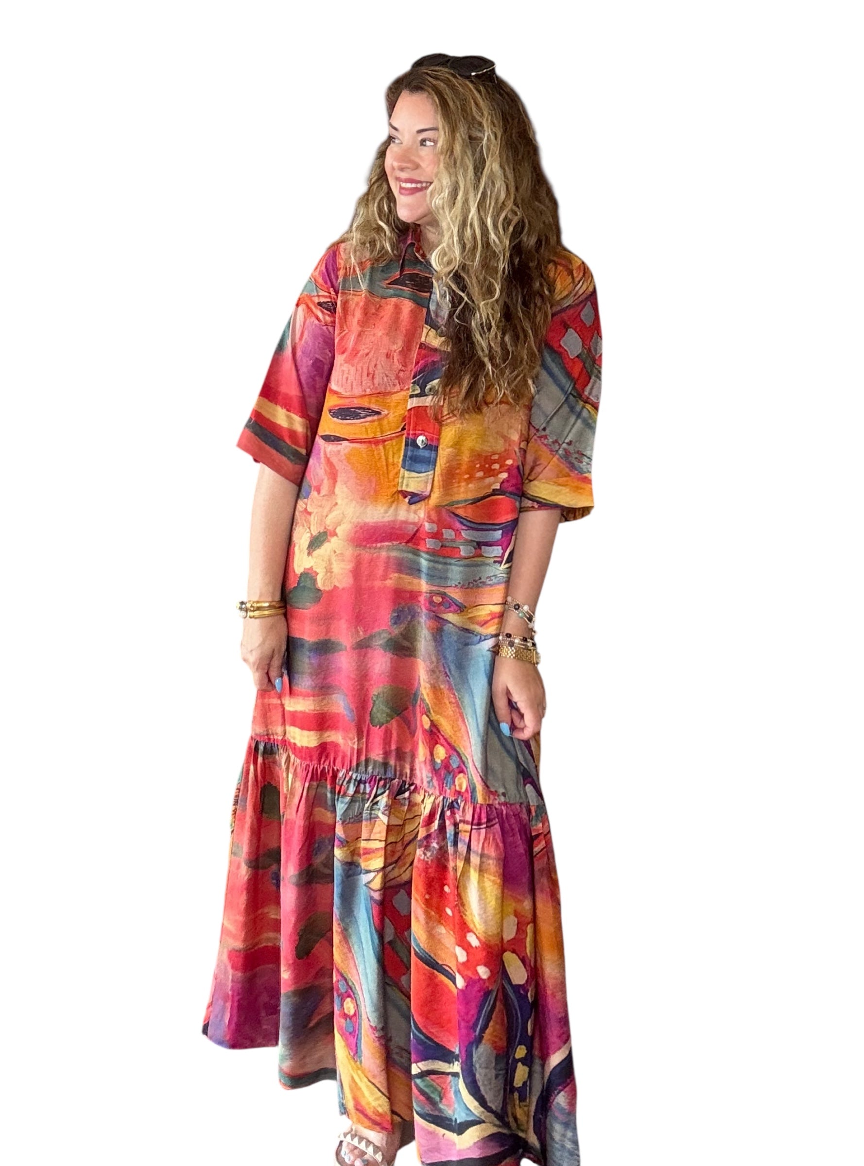 Lior Vega Multi Jewel Dress