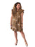Brown Hues And Fringe Cues Dress