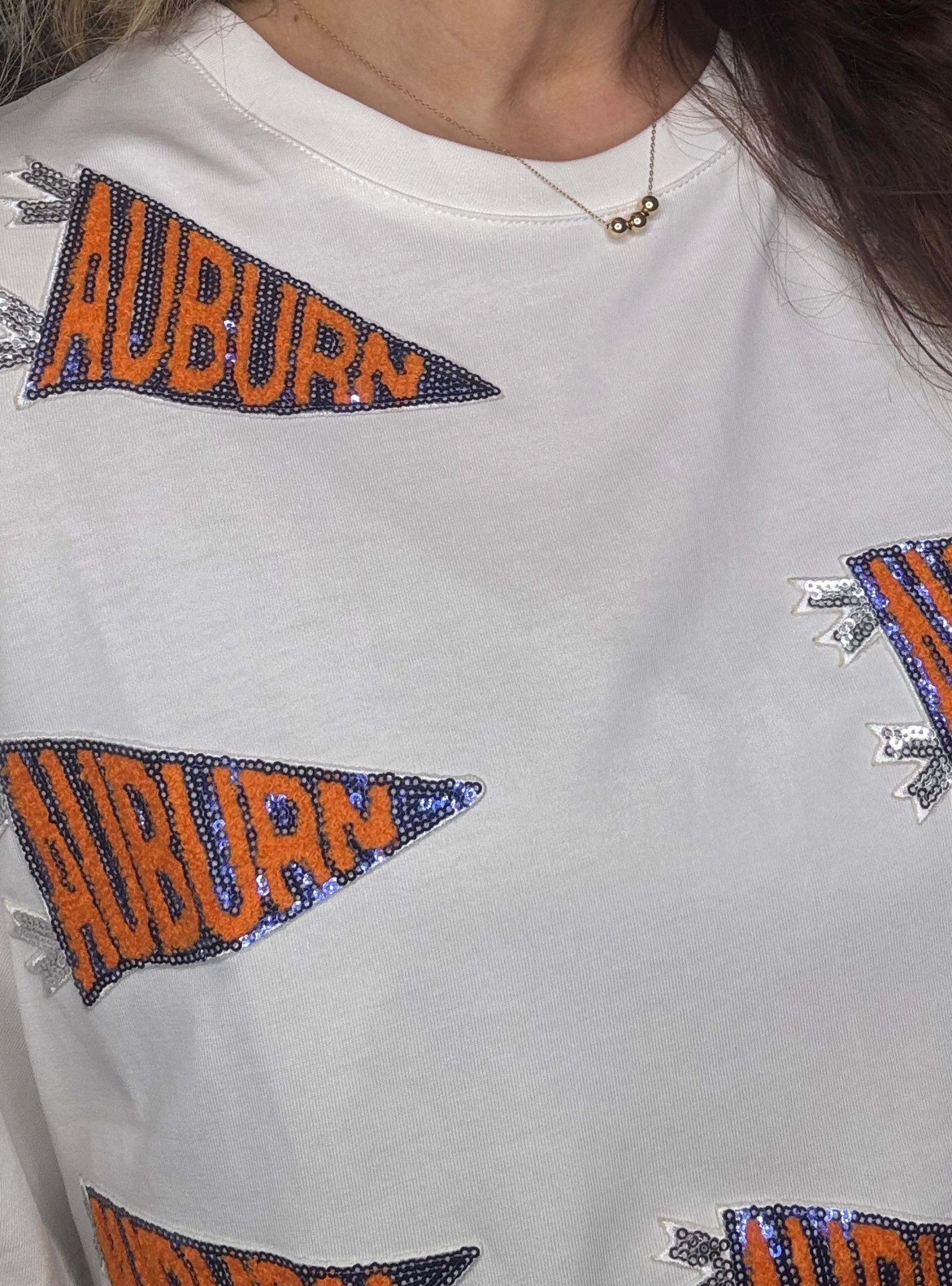 Let&#39;s Go Auburn Top