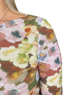 Charlie B Floral Mesh Lined Top