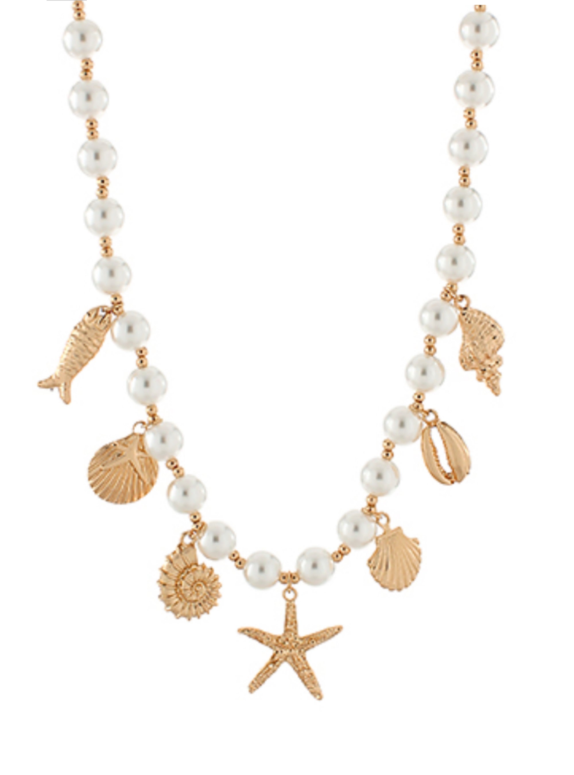 Under The Sea Charm Necklace