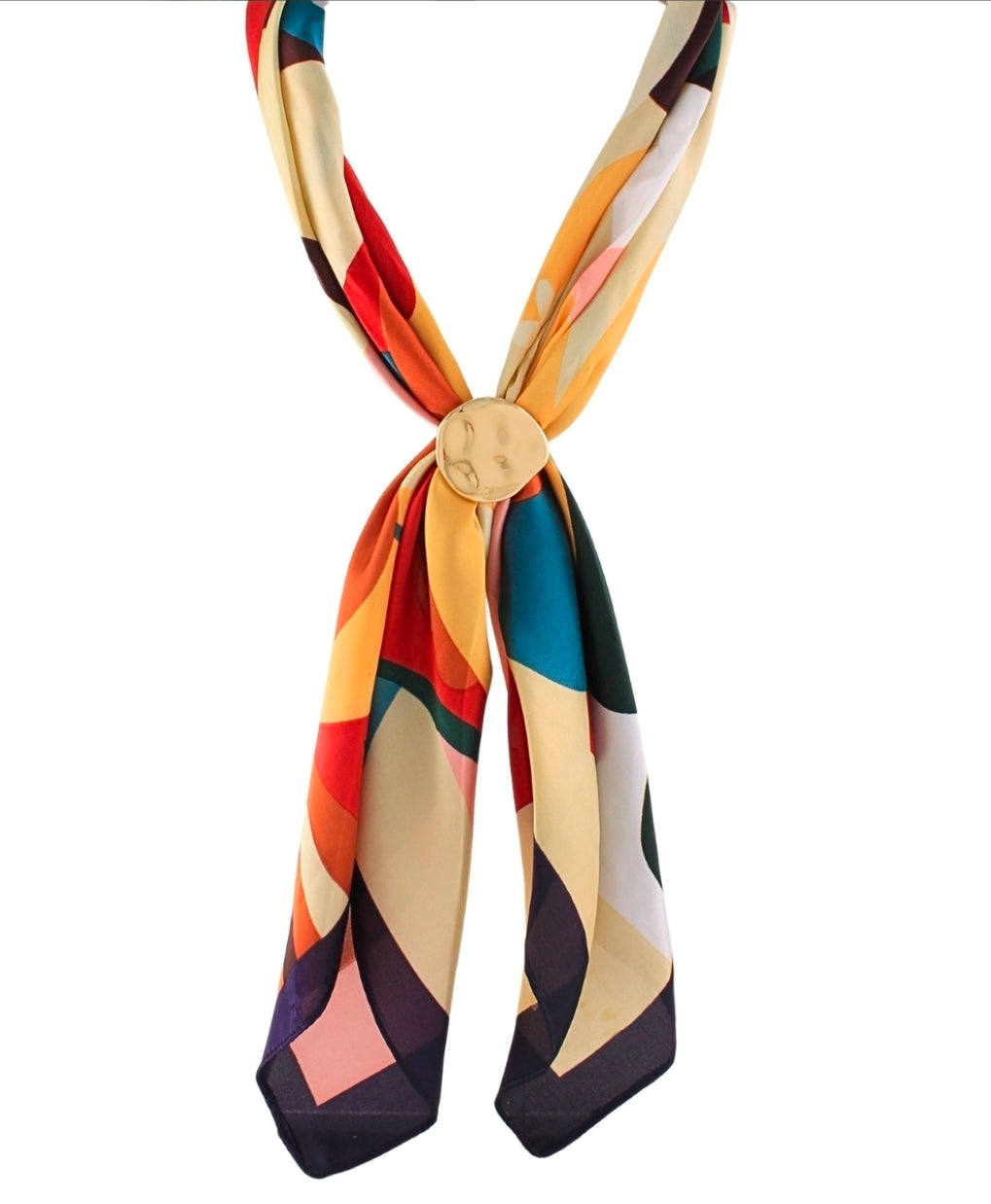 Color Me Chic Scarf Necklace